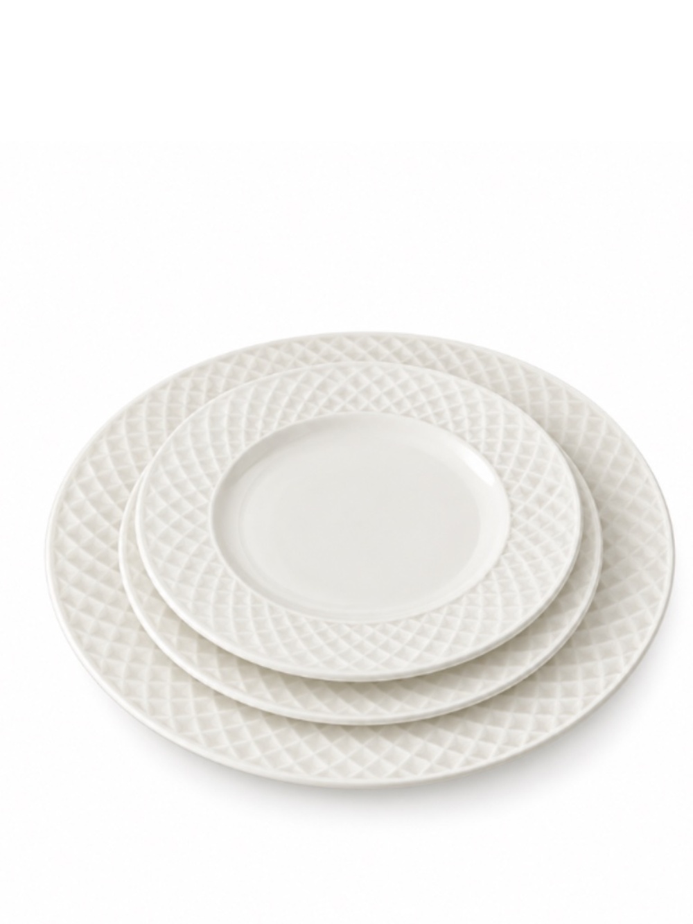 Mikasa Trellis Bone China – dinner, luncheon, dessert plate